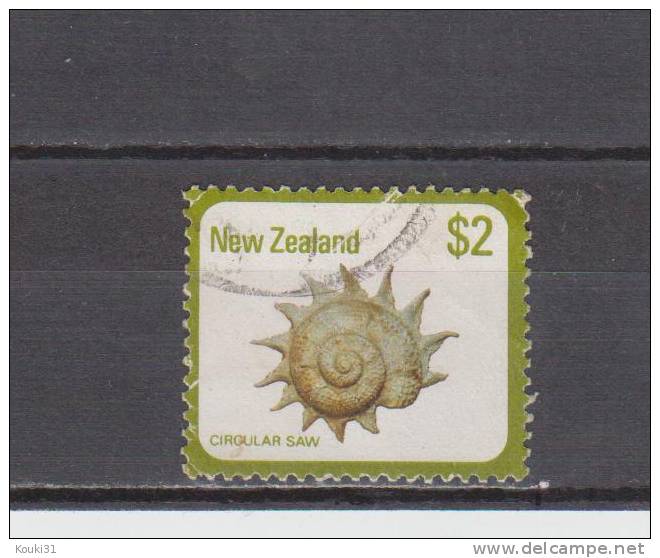 Nouvelle-Zélande YT 756 Obl : Coquillage Astrée - 1979 - Used Stamps