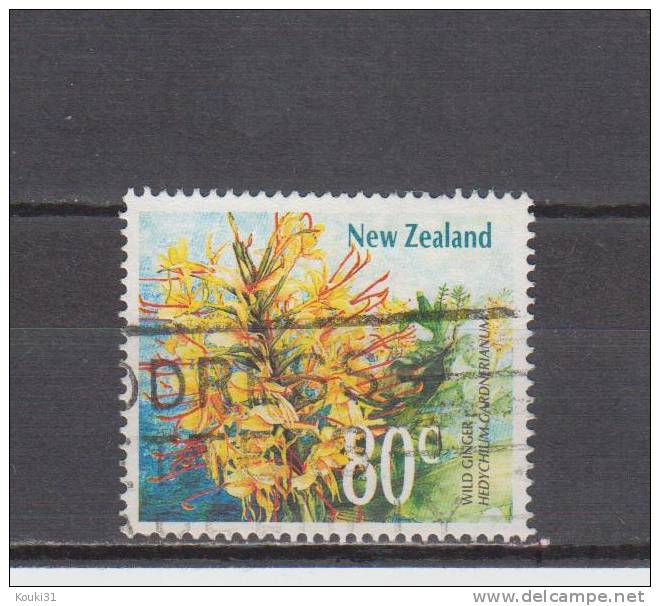 Nouvelle-Zélande YT 1022 Obl : Plante , Longose - 1989 - Used Stamps