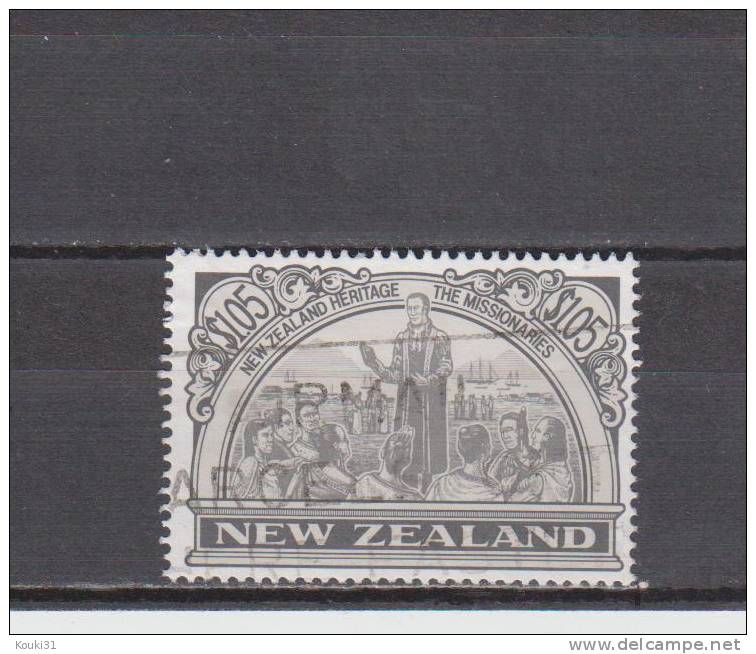 Nouvelle-Zélande YT 1032 Obl : Missionnaires - 1989 - Used Stamps