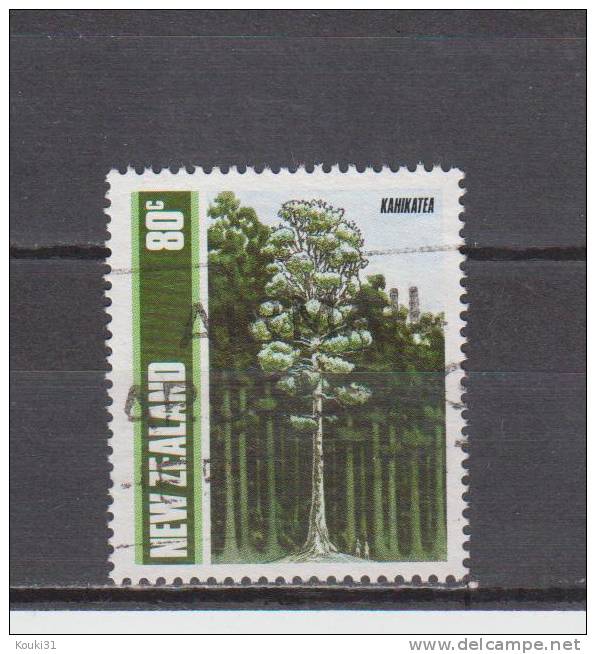 Nouvelle-Zélande YT 1034 Obl : Arbre - 1989 - Used Stamps