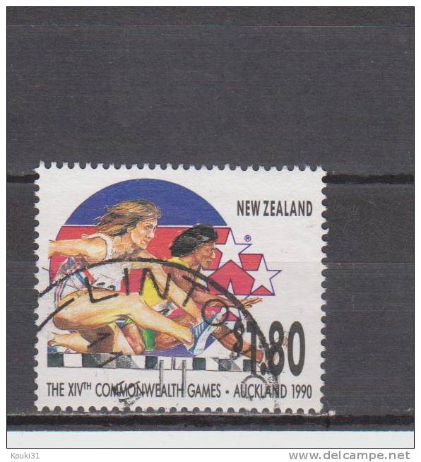 Nouvelle-Zélande YT 1058 Obl : Athlétisme , Haies Féminines - 1990 - Used Stamps