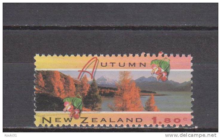 Nouvelle-Zélande YT 1286 Obl : Automne , Arbres - 1994 - Gebraucht