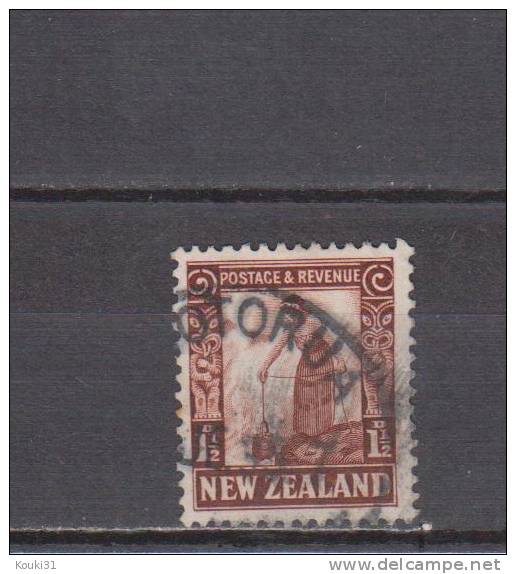 Nouvelle-Zélande YT 195 Obl : Femme Maori - 1935 - Used Stamps