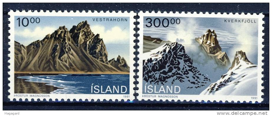 #Iceland 1991. Michel 740-41. MNH(**) - Nuevos