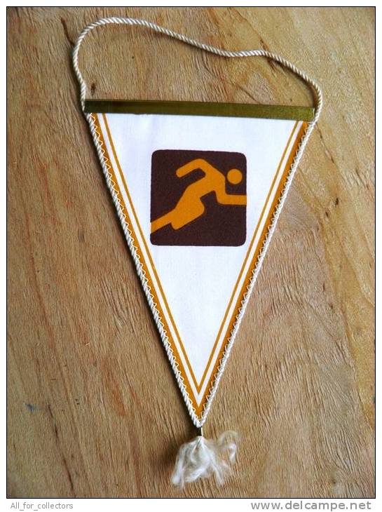 FANION PENNANT From Lithuania, Sport - Atletismo