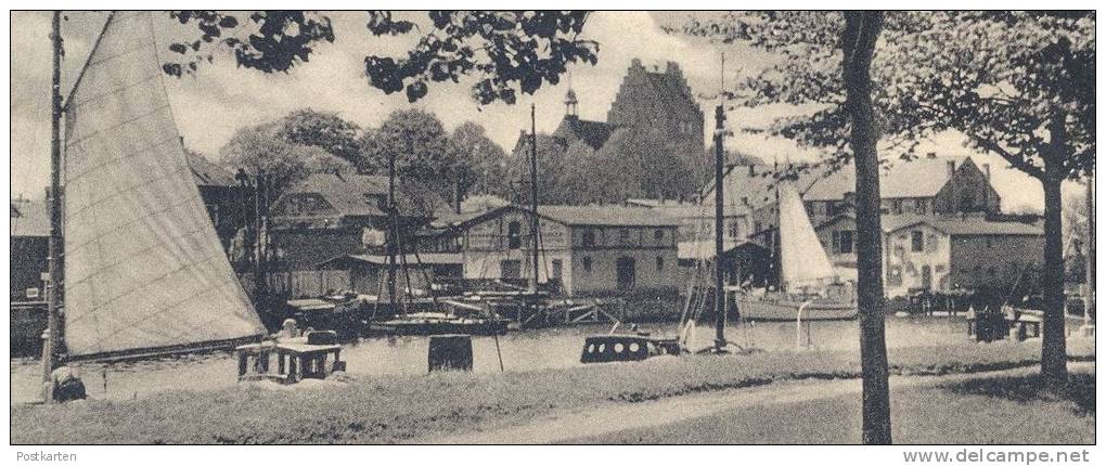 ALTE POSTKARTE OSTSEEBAD HEILIGENHAFEN IN HOLSTEIN AM HAFEN Fischerboot Fischer Schiff Fishing Boat Ship Bateaux Cpa AK - Heiligenhafen