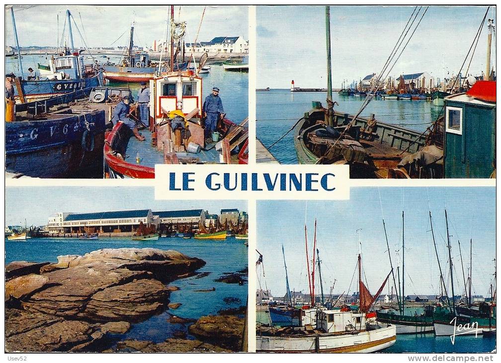 Le Guilvinec - Le Port Et Ses Chalutiers, La Criée Et Ses Thoniers - Guilvinec