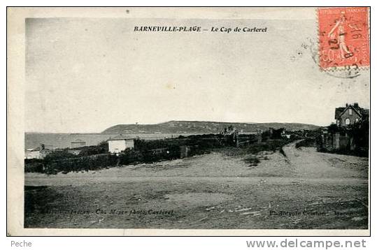 N°28355 -cpa Barneville Plage -le Cap De Carteret- - Carteret