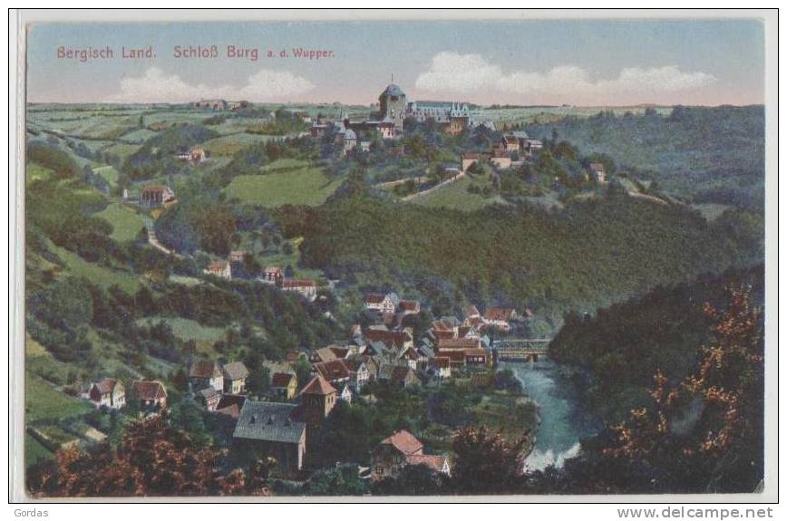 Germany - Bergish Land - Schloss Burg A.d.Wupper - Wuppertal