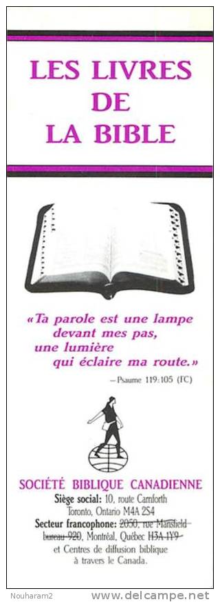 Marque Pages . Ref. 024. Les Livres De La Bible - Marque-Pages