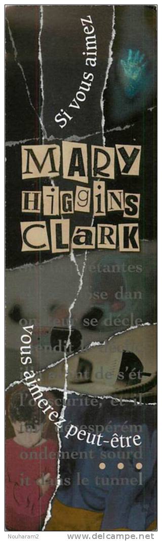 Marque Pages . Ref. 029. Mary Higgins Clark - Marque-Pages