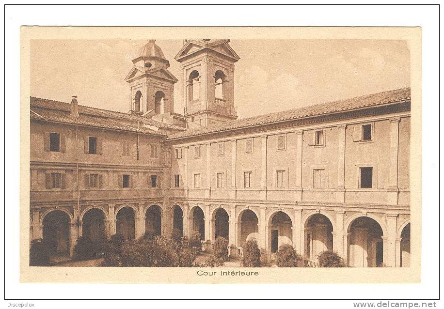 G1949 Roma - Pensionnat Du Sacre Coeur - Pensionato Del Sacro Cuore - Trinità Dei Monti - Monastero / Non Viaggiata - Education, Schools And Universities