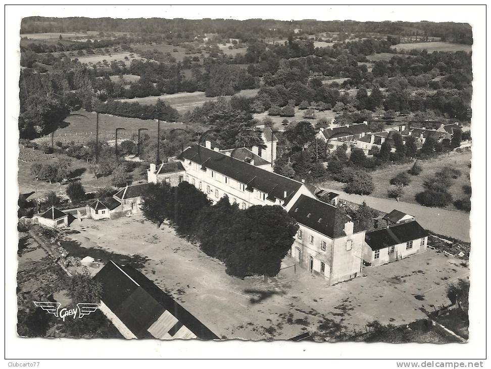 Languidic (56) : Vue Aérienne Générale Au Niveau Du Collège Saint-Aubin En 1950. - Sonstige & Ohne Zuordnung