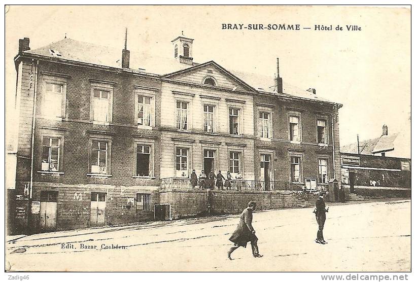 BRAY SUR SOMME - HOTEL DE VILLE - Bray Sur Somme