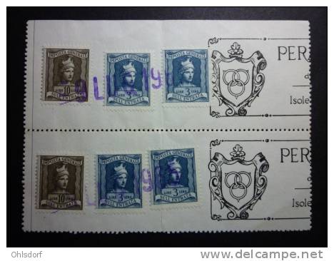 ITALIA - REPUBBLICA: Imposta Generale, 6 Francobolli, O - FREE SHIPPING ABOVE 10 EURO - Revenue Stamps