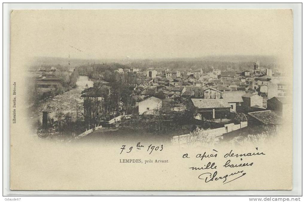 LEMPDES, PRES ARVANT (PUY DE DOME - 63) - CPA - Lempdes