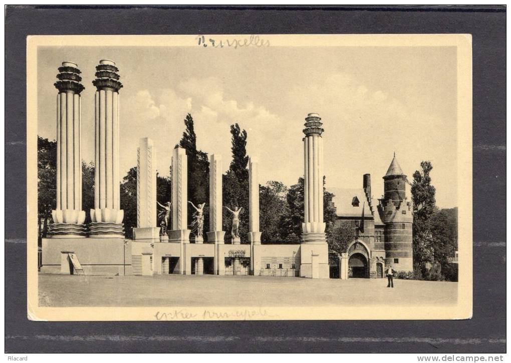 34829    Belgio,    Exposition  Universelle  Bruxelles 1935  -  Entree  Principale,  NV - Mostre Universali