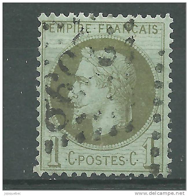 France No: 25 Cote 20 Euros Y T - 1863-1870 Napoléon III Lauré