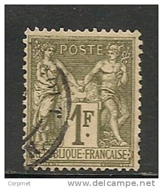 FRANCE - 1876-78  SAGE (Type I) Yvert # 72  -  USED - 1876-1878 Sage (Type I)