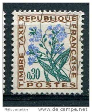 France 1964-71 - Taxe YT 99 (o) - 1960-.... Oblitérés