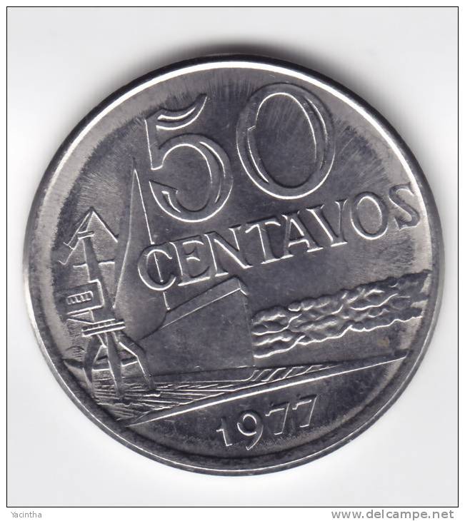 @Y@   Brazilië   50 Centavos  1977  UNC  (C220) - Brazil