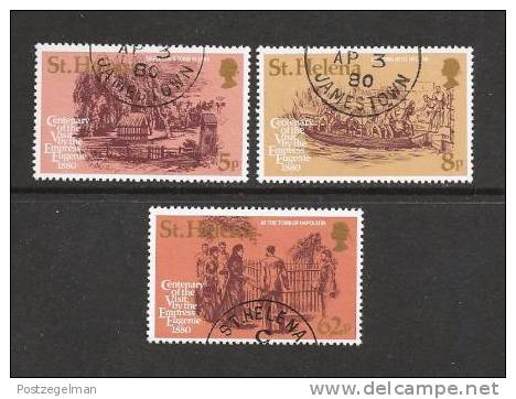 ST.HELENA 1980 CTO Stamps Empresse Eugenie 324-326 #2935 - Saint Helena Island