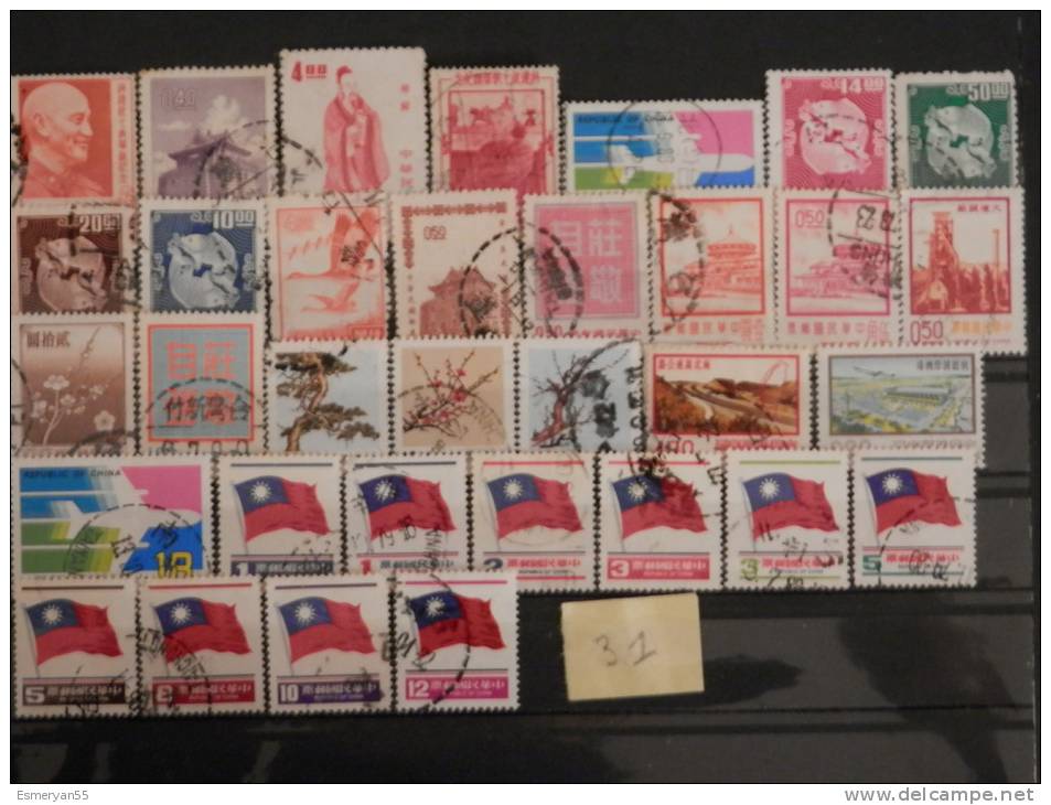 Lot 33 Timbres Formose Oblitérés 31 - Collections, Lots & Series