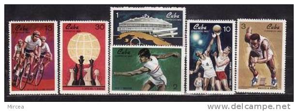 C2194 - Cuba - 1969 - Yv.no.1340/5 , Neufs** - Unused Stamps