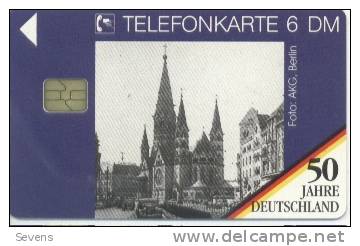 Germany Chip Phonecard, O.1920 09.94  50 Jahre Deutschland,mint - O-Series : Series Clientes Excluidos Servicio De Colección