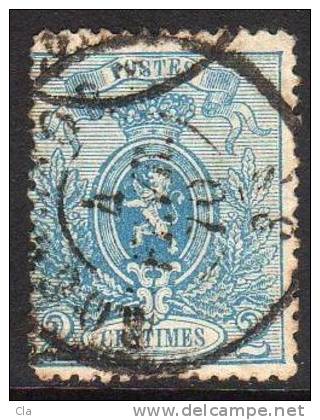 24  Obl    Dents   110 - 1866-1867 Petit Lion