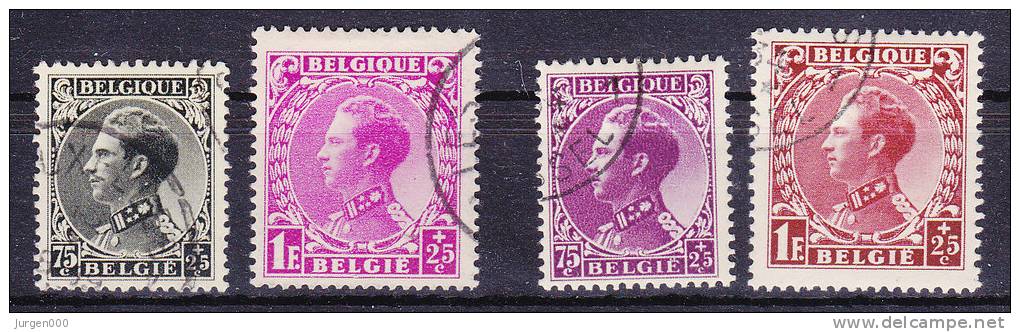 Nr 390/393, Cote = 45 € (X22406) - 1934-1935 Leopoldo III