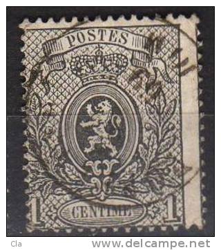 23A  Obl - 1866-1867 Petit Lion