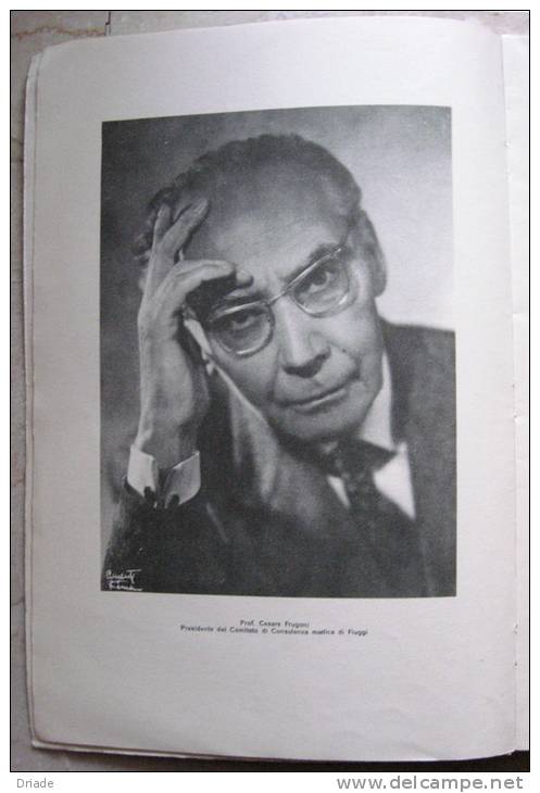 LIBRO FIUGGI E LE SUE ACQUE A CURA DOTT. GIUSEPPE RENGO  ANNO 1961 FROSINONE EDIZIONE IPEM CASSINO - Gezondheid En Schoonheid