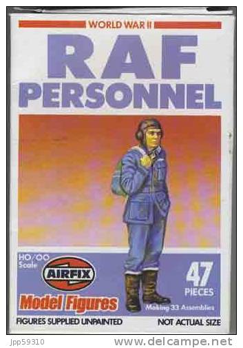 RAF PERSONNEL - Figurines AIRFIX échelle HO/OO * - Figurines