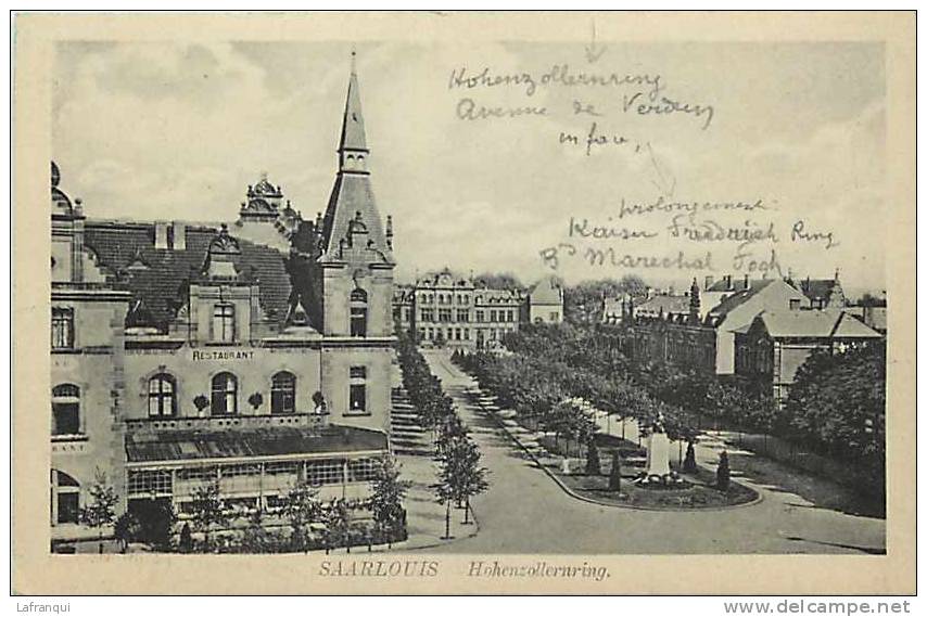 Allemagne -ref A489- Saarlouis - Carte Bon Etat - - Kreis Saarlouis