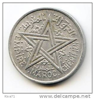 1 Francs "MAROC" Alu 1951  1370 XF - Maroc