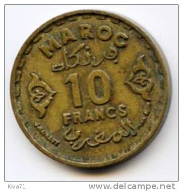 10 Francs \"MAROC\"  1371 - Marokko