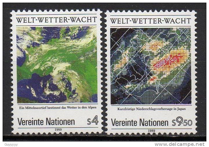 Nations Unies (Vienne) - 1989 - Yvert N° 92 & 93 ** - Ongebruikt