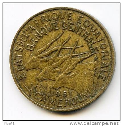 10 Francs "CAMEROUN""  1961 - Cameroun