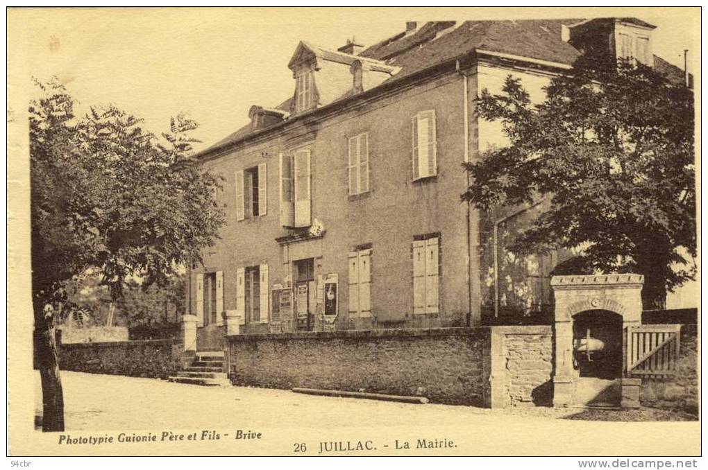 CPA (19)   JUILLAC La Mairie - Juillac