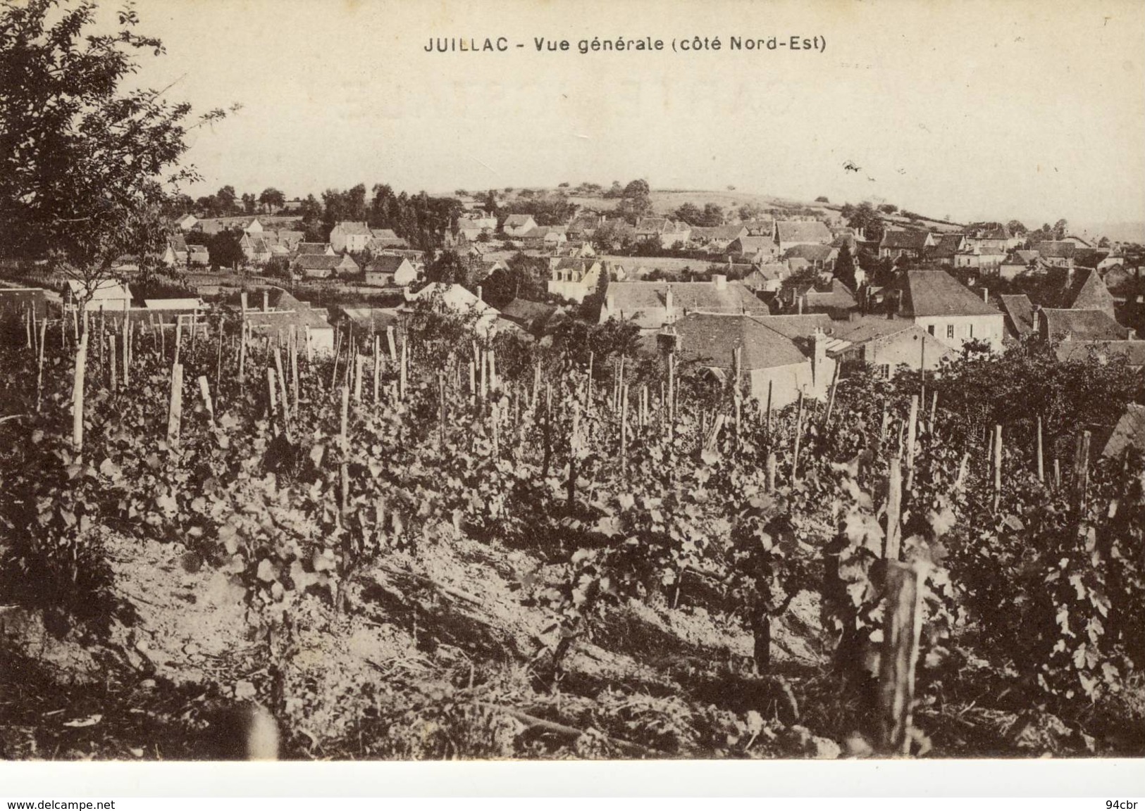 CPA (19) JUILLAC Vue Generale (coté Nord Est) - Juillac