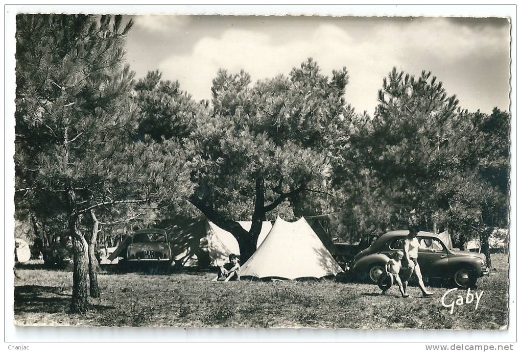 Cpsm: 44 PONT MAHE Par ASSERAC (ar. Saint Nazaire) EDEN CAMPING (4 Cv Renault) N° 4 - Autres & Non Classés