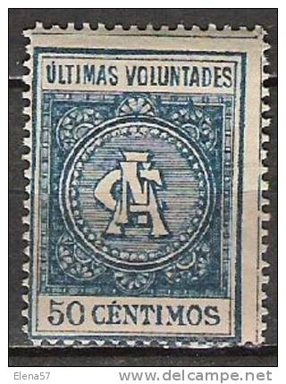 82-ULTIMAS VOLUNTADES NUEVO COLEGIO NOTARIAL,NUEVO,ENVIO COMO EL DE IMAGEN,NUEVO **. - Revenue Stamps