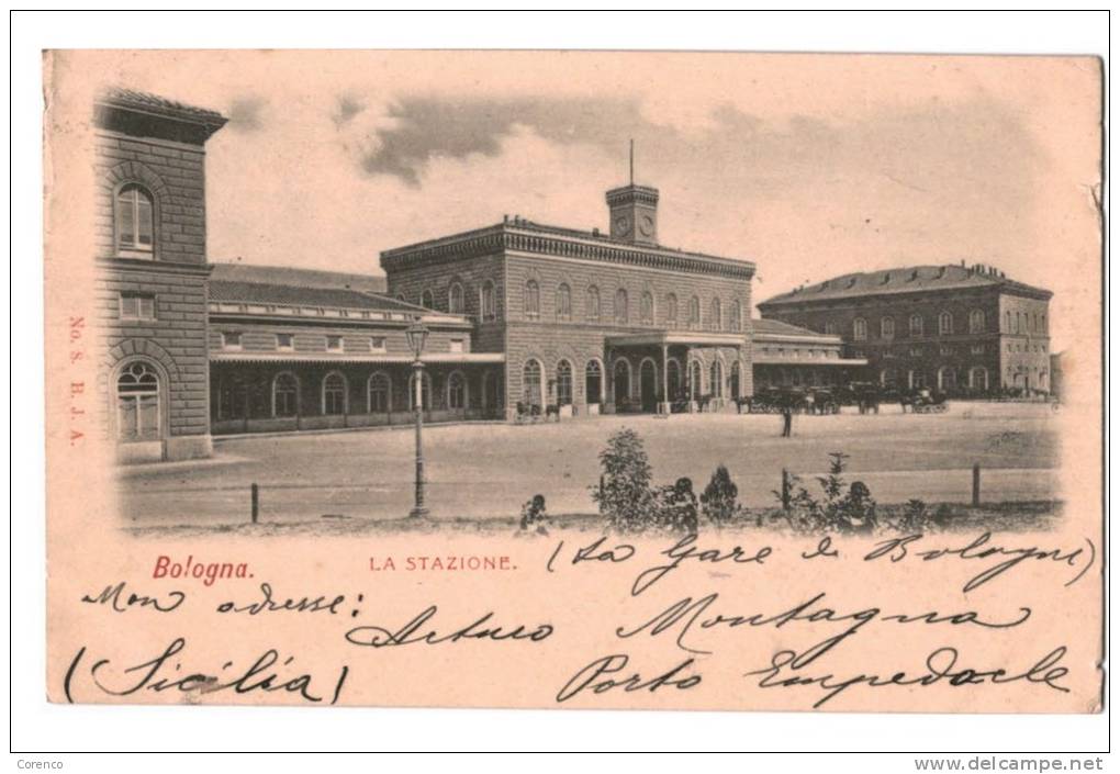 10472     BOLOGNA   LA STAZIONE   1901 - Altri & Non Classificati