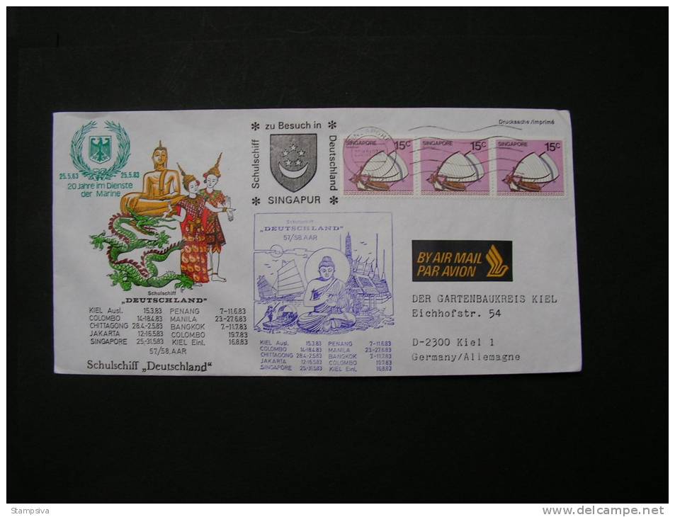 == Singapore Cv. Schulschiff , MeF 1983 - Singapour (1959-...)