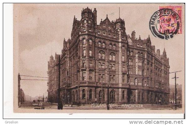 MIDLAND HOTEL MANCHESTER  1918 - Manchester