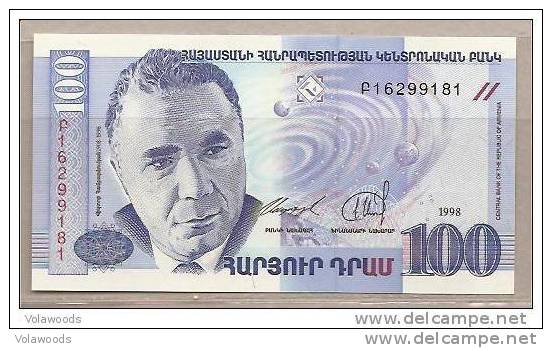 Armenia - Banconota Non Circolata Da 100 Dram - 1998 - - Arménie