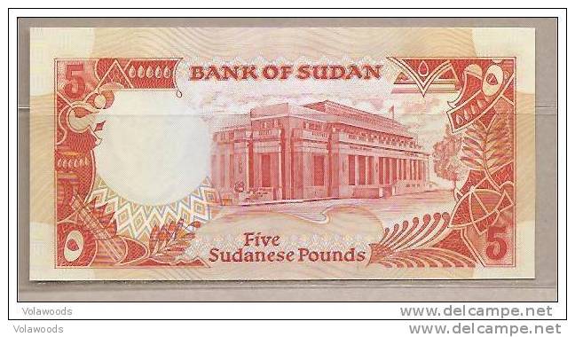 Sudan - Banconota Non Circolata Da 5 Sterline - Soudan