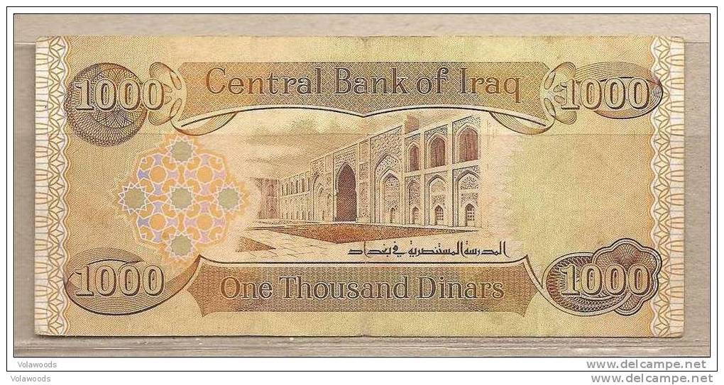 Iraq - Banconota Circolata Da 1000 Dinari - Iraq