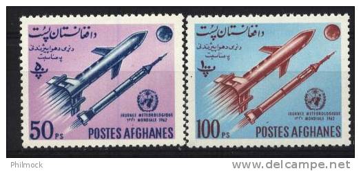 Space-espace Afghanistan 693-694** - MNH - - Afghanistan